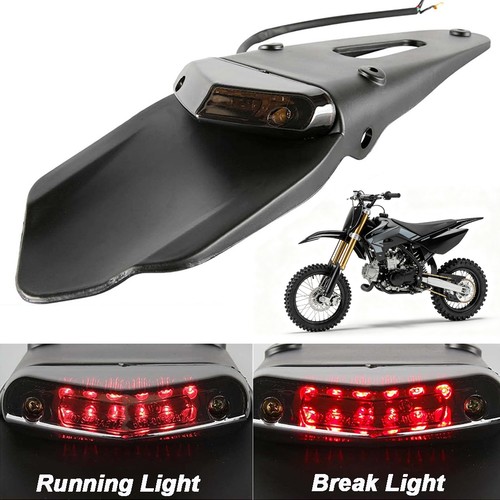 Portatarga led rosso - rosso, fanale