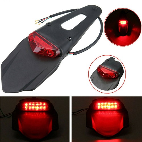 Parafango posteriore rosso led - parafango,